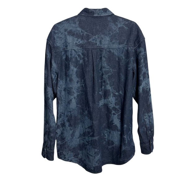 Mode of One Relaxed Fit Denim Shirt Macy’s - Picture 3 of 12